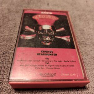 KROKUS HEADHUNTER 1983  CASSETTE TAPE